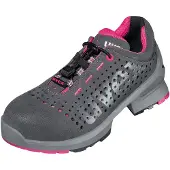 Uvex chaussures de sécurité 1 ladies perforées S1 gris/rose taille