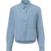 Marie Lund Chemisier bleu denim
