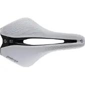 Prologo Selle Dimension R2 blanche/grise, unisexe, 153 mm, Nack