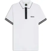 BOSS Toc Serve Cb 10276625 Green Short Sleeve Polo Blanc M Homme