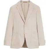BOSS Veste Slim en seersucker de laine mélangée