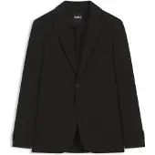 BOSS Veste Slim Fit en seersucker de coton stretch