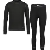 Icepeak Ivesdale Io Long Sleeve Base Layer Set Noir 15-16 Years Enfants