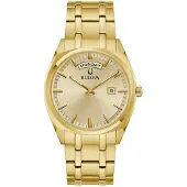 Bulova Montre pour homme, dorée, -97C115