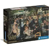 Clementoni - Coffret compact 1000 pièces - Renoir : La balle au moulin