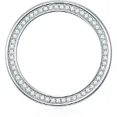 Rafaela Donata Bague argent / transparent