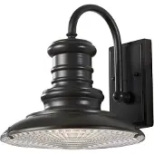 Elstead Lighting Applique murale d'extérieur brun foncé E27 60 W Redding Station Feiss