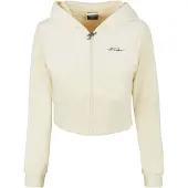 FUBU Veste de survêtement jaune pastel