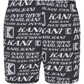 Karl kani Shorts de bain noir / blanc