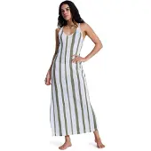 Roxy Nalu Sunset Sleeveless Dress Blanc L Femme