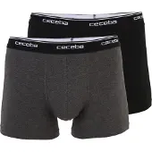 Ceceba Boxers gris chiné / noir / blanc