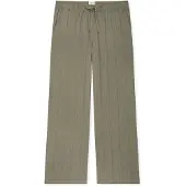 Schiesser Pantalon de pyjama ' Mix Relax ' beige / kaki