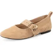 Tamaris Ballerines à lanières sable