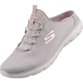 SKECHERS Summits Simply Sweet Damen Sabot Hellgrau