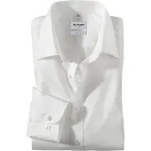 Olymp Chemise Level Five Coupe Cintrée Blanc Cassé