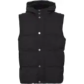!Solid Gilet noir