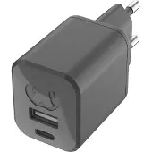 Fresh 'n Rebel Chargeur Usb-c / Usb-a Pd 30 W Storm Grey (2wc30sg)