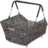 Basil Cento Rattan Look Nx Rear Basket 22l Marron