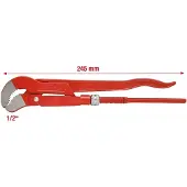 Ks Tools Pince pour tuyaux d'angle pliés à un angle de 45,