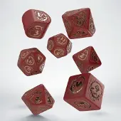 Q-workshop RDRA4C - Jeu de dés Dragons Modern : Rubis
