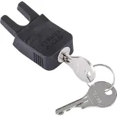 New Looxs Antivol Secureit pour l'adaptateur système Snapit, noir, en vrac