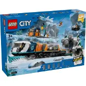 LEGO City 60470 Le Train Express des Explorateurs en Arctique - Jeu pour Garçon dès 7 ans