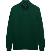 Superdry M6110706a Half Zip Sweater Vert L Homme