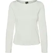 Vero Moda Asta Long Sleeve Blouse Blanc L Femme