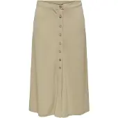 ONLY Jany Midi Skirt Beige S Femme