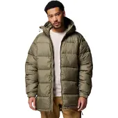 Columbia Veste Columbia Chaqueta con capucha Columbia Pike Lake Parka verde grisáceo pour Homme