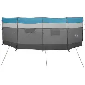 vidaXL Brise-vent de camping bleu 510x153 cm imperméable