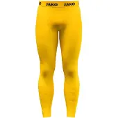 Jako Collant long Function pour enfants, Couleur:jaune, Taille:152