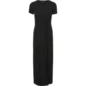 Vero Moda Robe Longue à Manches Courtes Ava Lulu Ancle Petite