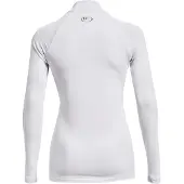 Under Armour Coldgear Authentics Mockneck Long Sleeve T-shirt Blanc S Femme