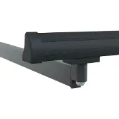 vidaXL Cadre d'auvent réglable, anthracite, 3 x 2,5 m, acier