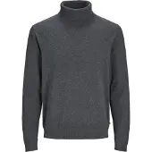 Jack & Jones Pull-over 'JJEBasic' gris foncé