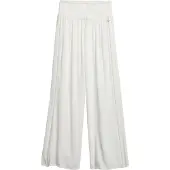 Superdry Femme Pantalon de Plage White Taille: 38