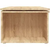 vidaXL Table basse Chêne sonoma 150x50x35 cm Bois d’ingénierie