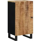 vidaXL Buffet avec porte 40x31x75 cm bois massif mangue