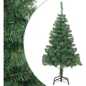 vidaXL Arbre de Noël artificiel avec support 180 cm 564 branches