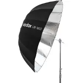 Godox UB-165S - Parapluie de studio réfléchissant parabolique argent 165 cm
