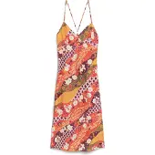 Superdry Robe Longue Sans Manches Printed Slip