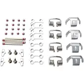 HT Components X2-sx Pedals Rebuild Kit Argenté