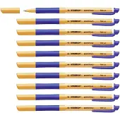 Stabilo Roller PointVisco , bleu, 10 p.