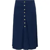 ONLY Jany Long Skirt Bleu S Femme