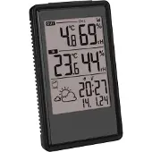 TFA-Dostmann Funkwetterstation, Station météo, Noir