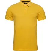 Superdry Vint Destroy Short Sleeve Polo Jaune XL Homme