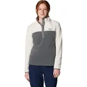 Columbia Pull-over de sport 'Benton Springs' gris foncé / blanc