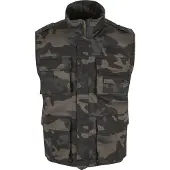 Brandit Gilet 'Ranger' noisette / gris / sapin