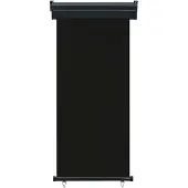 vidaXL Store latéral de balcon 85x250 cm noir